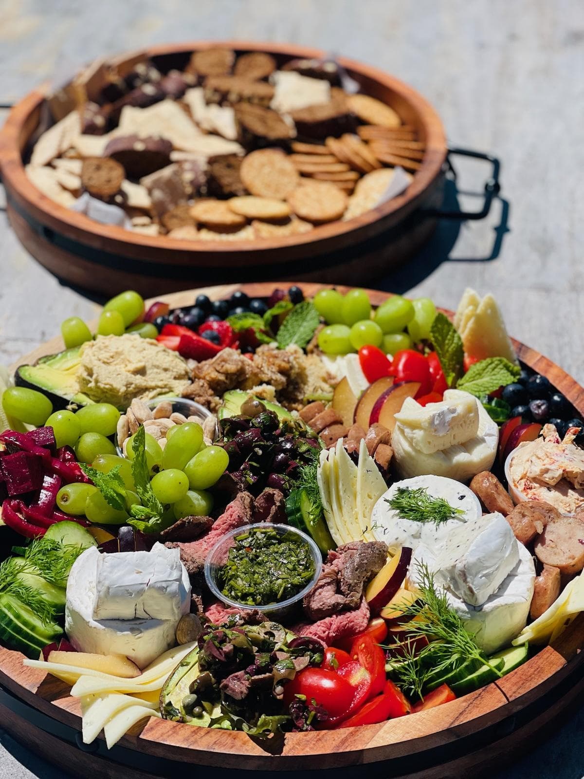 Corporate catering spread