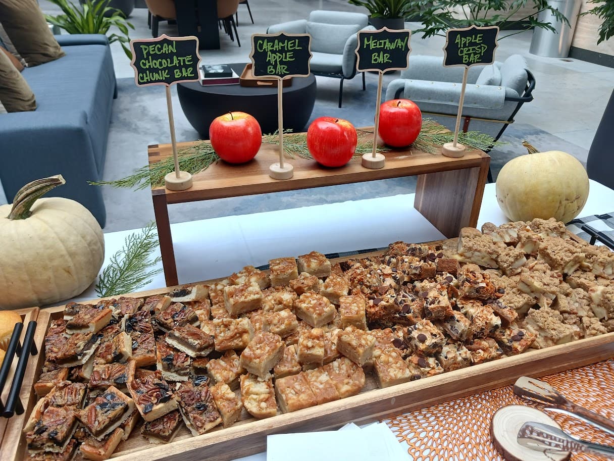Assorted dessert bars